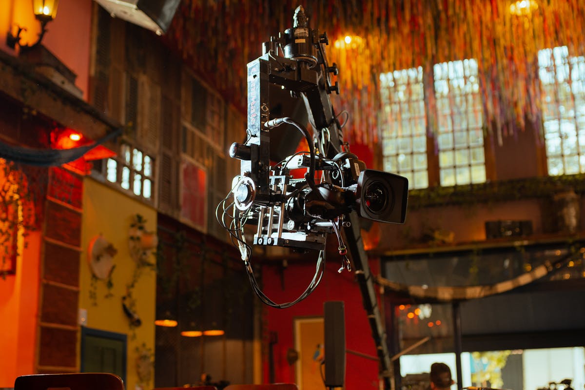 Robot de motion control Bolt en configuration studio, bras articulé prêt à l'emploi