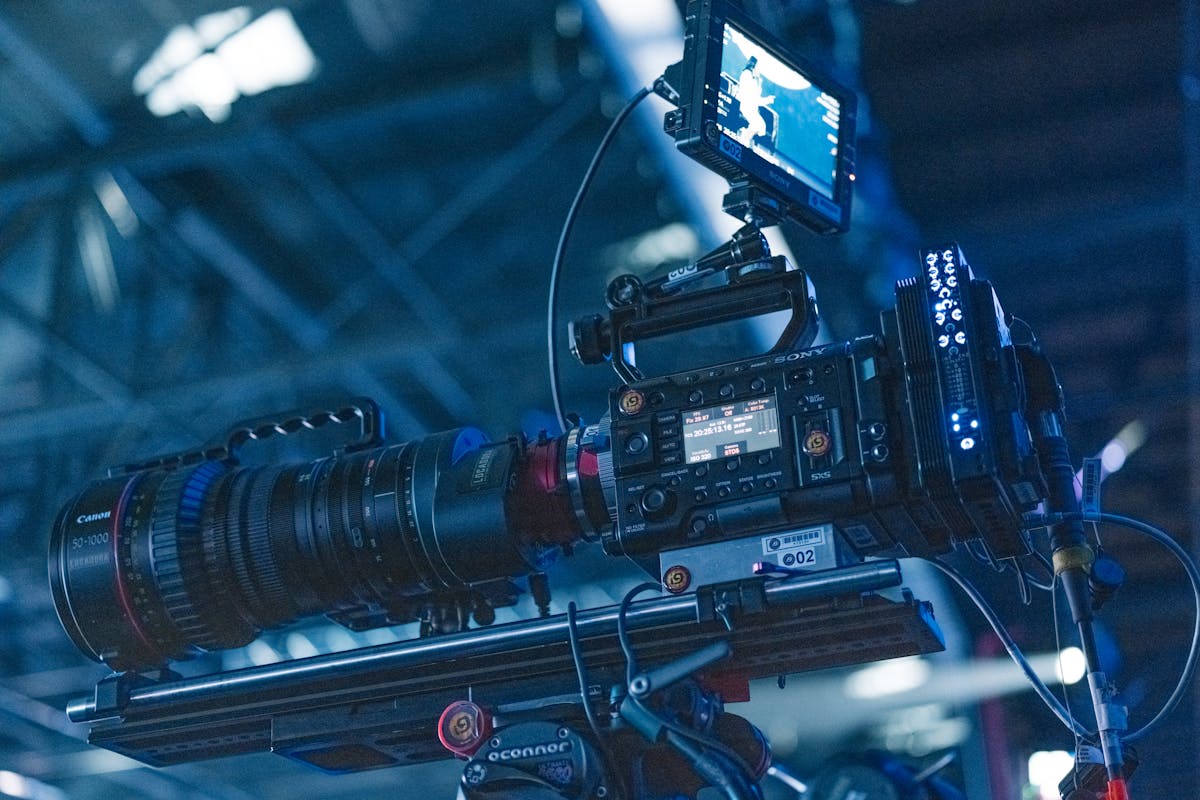 Système Milo en configuration studio VFX avec fond vert et éclairage contrôlé